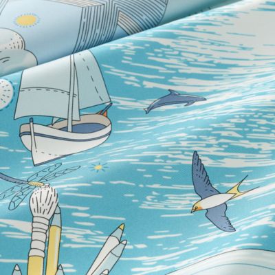 レディス, スカーフ、ショール＆マフラー, スカーフ＆シルク